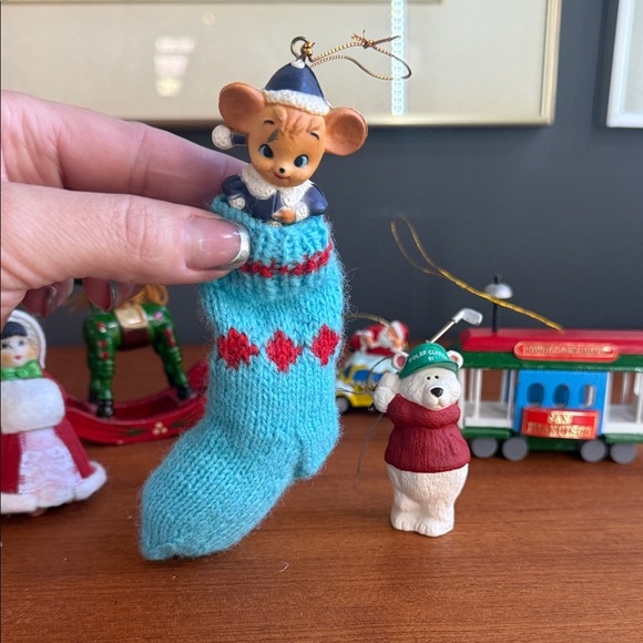 Assorted Christmas Ornaments vintage handmade collectibles - Picture 5 of 8